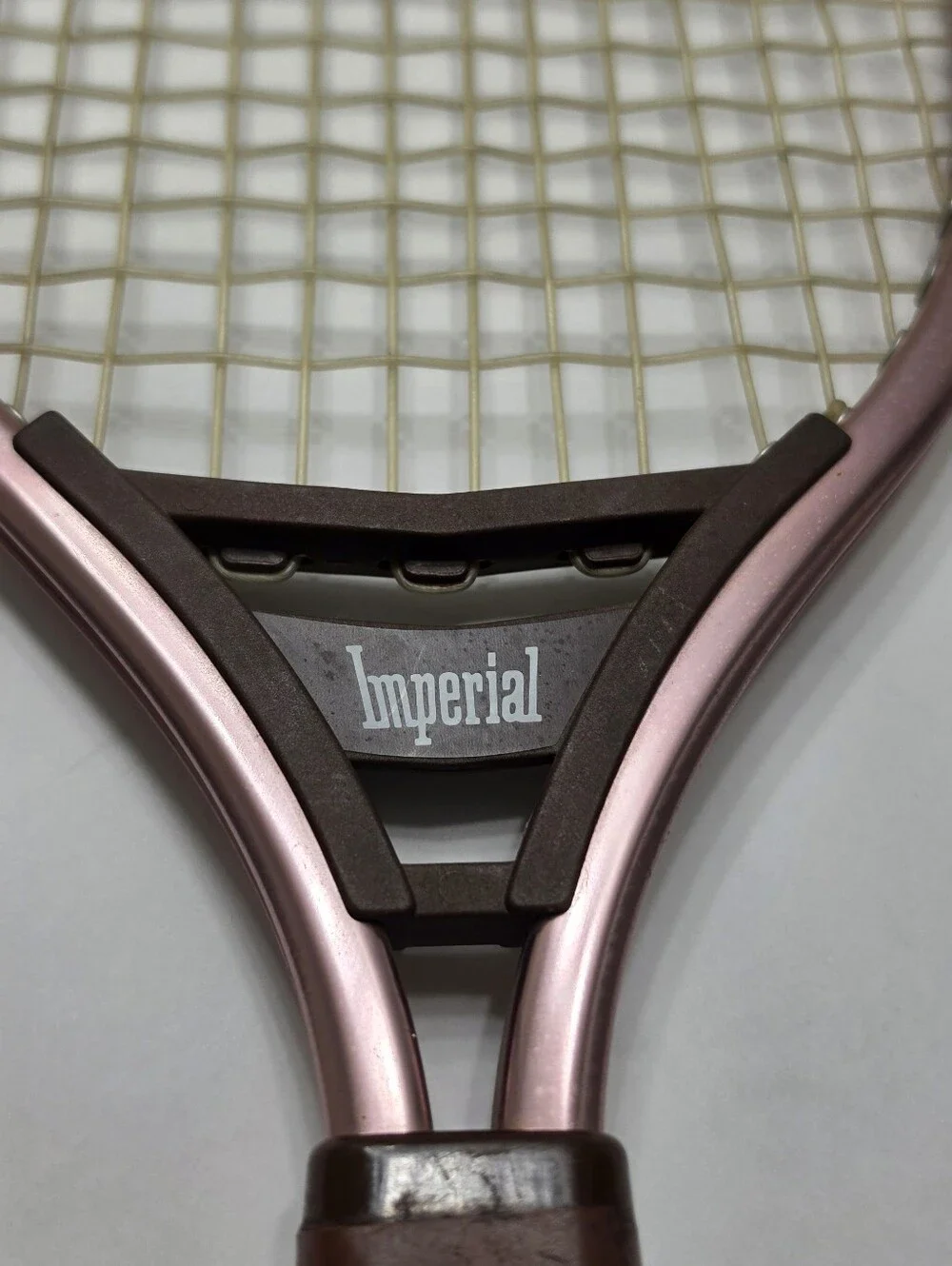 Vintage Imperial Racquetball Racquets Metallic Pink Matching Pair 18